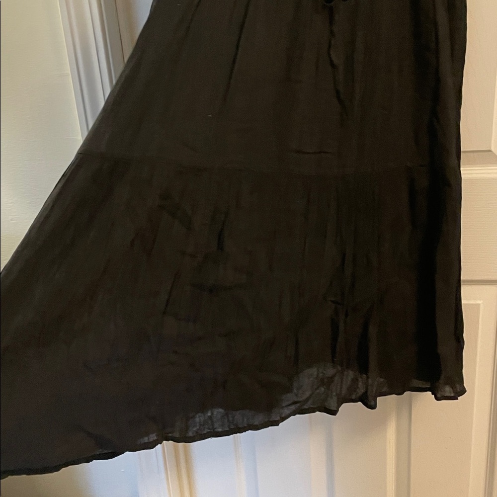 Natural Life Black Gauzy Dress - Picture 3 of 8